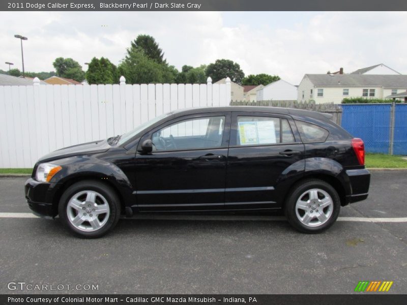Blackberry Pearl / Dark Slate Gray 2011 Dodge Caliber Express