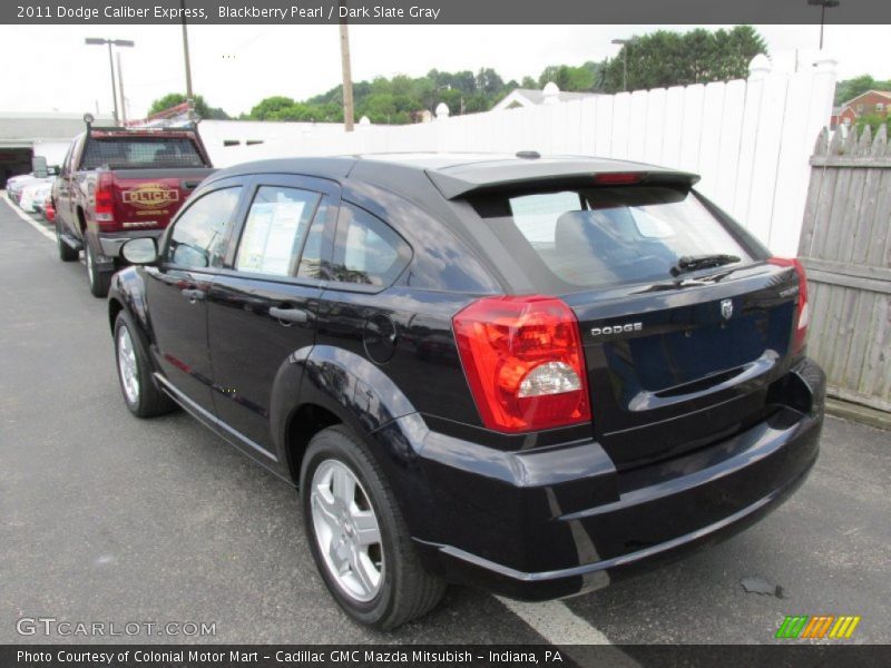 Blackberry Pearl / Dark Slate Gray 2011 Dodge Caliber Express