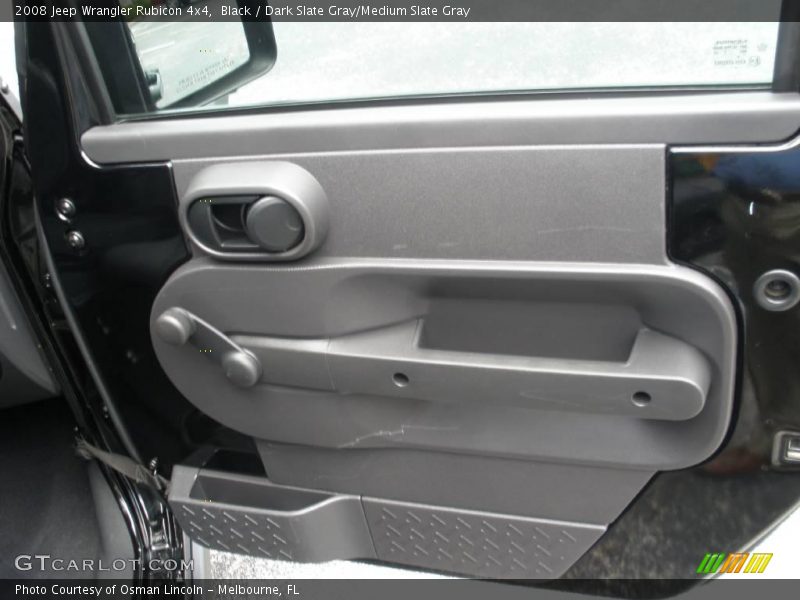 Black / Dark Slate Gray/Medium Slate Gray 2008 Jeep Wrangler Rubicon 4x4