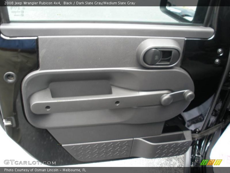 Black / Dark Slate Gray/Medium Slate Gray 2008 Jeep Wrangler Rubicon 4x4