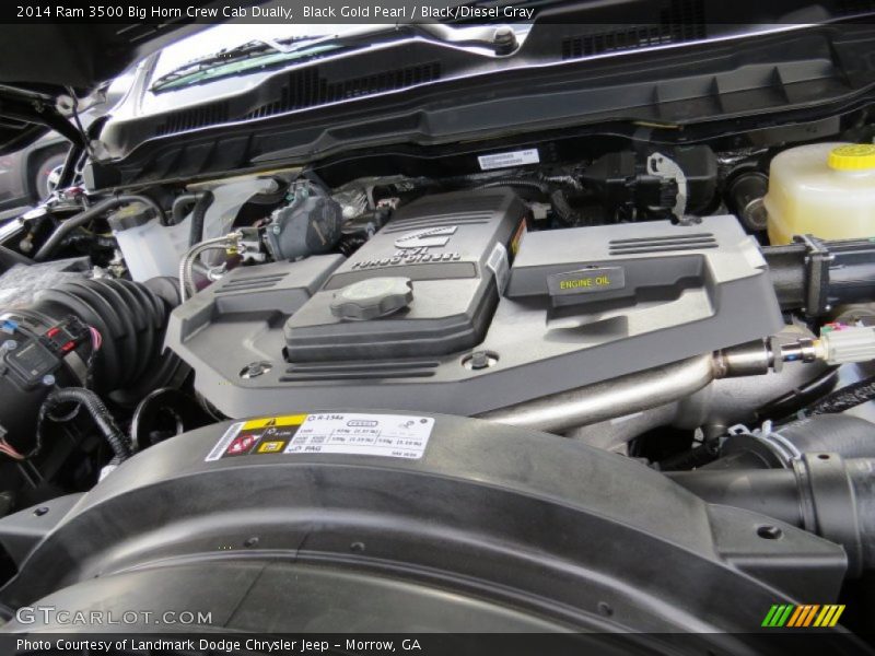 Black Gold Pearl / Black/Diesel Gray 2014 Ram 3500 Big Horn Crew Cab Dually