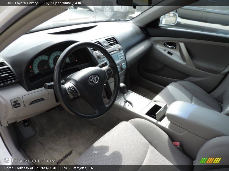  2007 Camry SE V6 Ash Interior