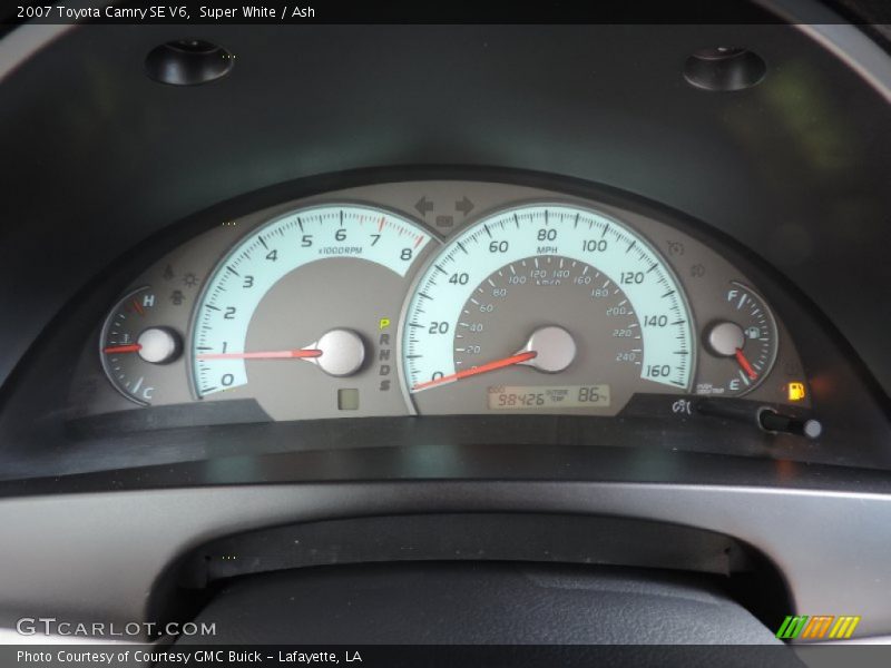  2007 Camry SE V6 SE V6 Gauges