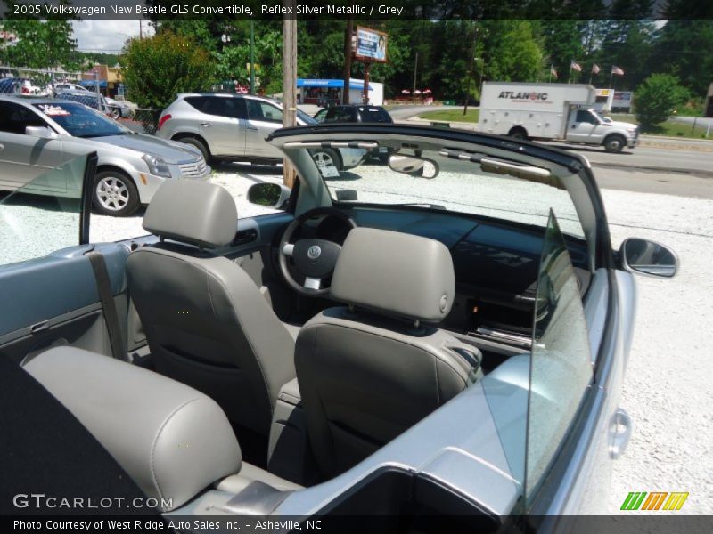 Reflex Silver Metallic / Grey 2005 Volkswagen New Beetle GLS Convertible