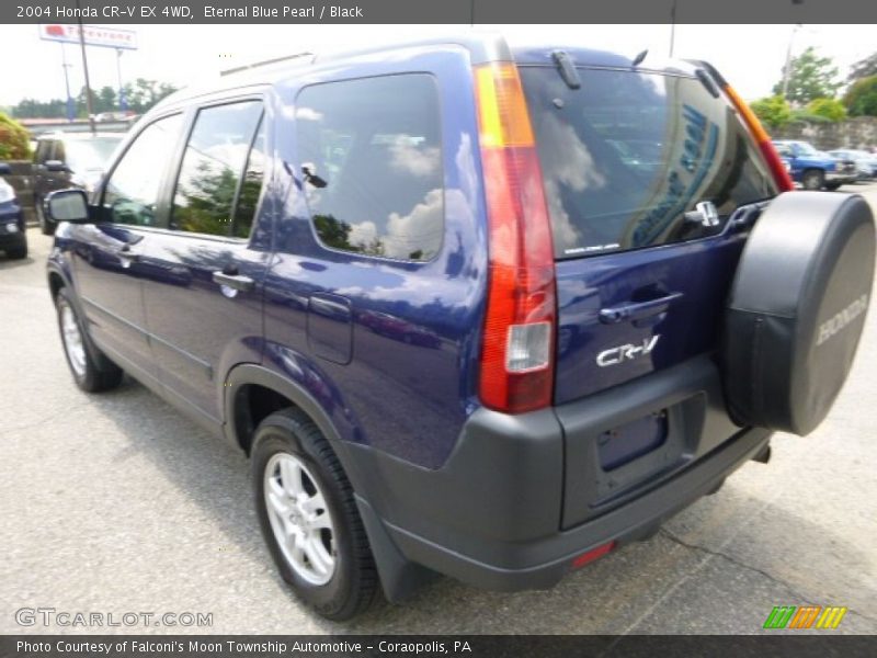 Eternal Blue Pearl / Black 2004 Honda CR-V EX 4WD