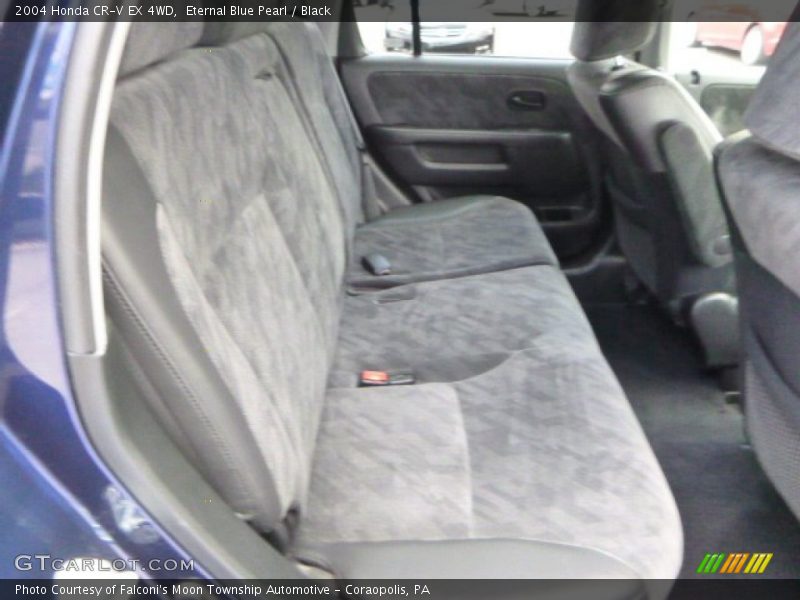 Eternal Blue Pearl / Black 2004 Honda CR-V EX 4WD