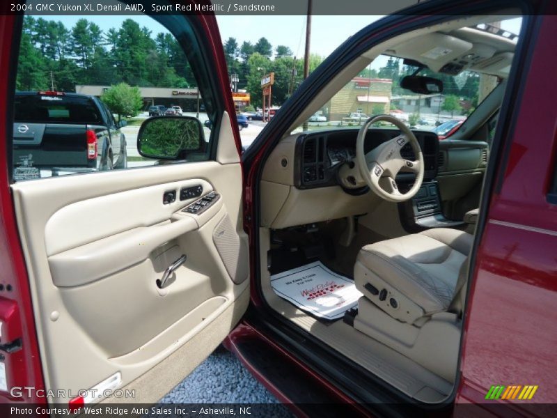 Sport Red Metallic / Sandstone 2004 GMC Yukon XL Denali AWD
