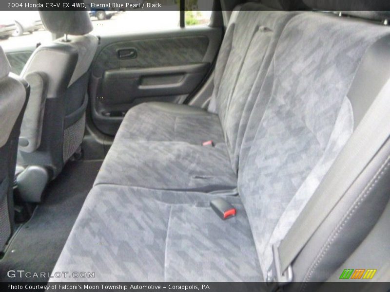 Eternal Blue Pearl / Black 2004 Honda CR-V EX 4WD