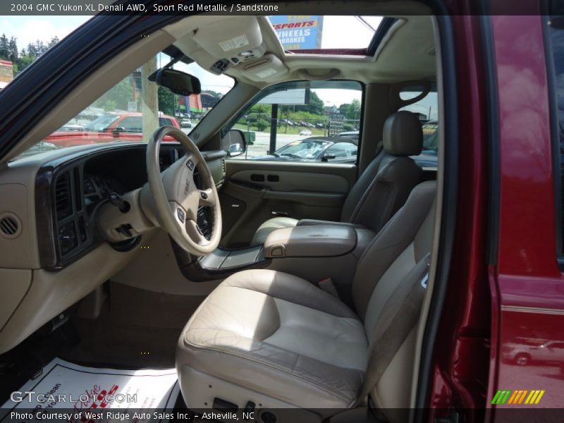 Sport Red Metallic / Sandstone 2004 GMC Yukon XL Denali AWD