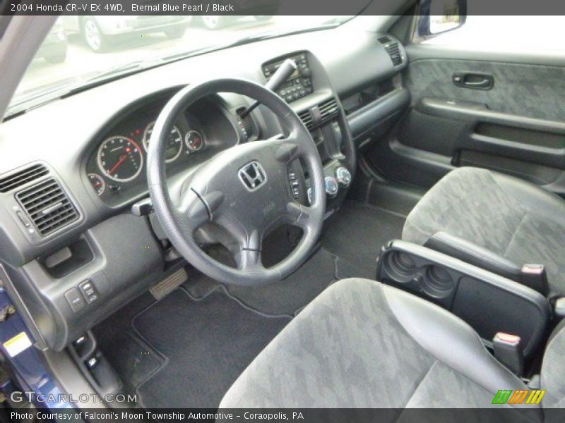 2004 CR-V EX 4WD Black Interior