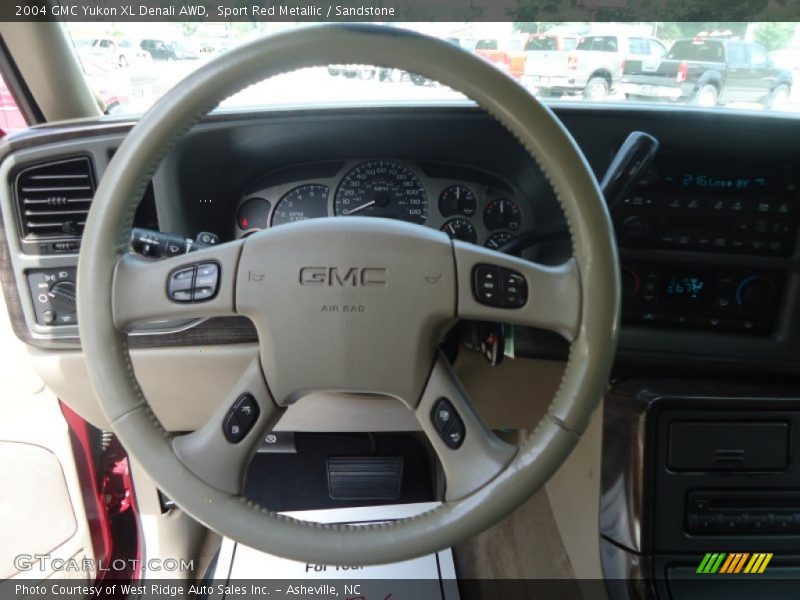 Sport Red Metallic / Sandstone 2004 GMC Yukon XL Denali AWD