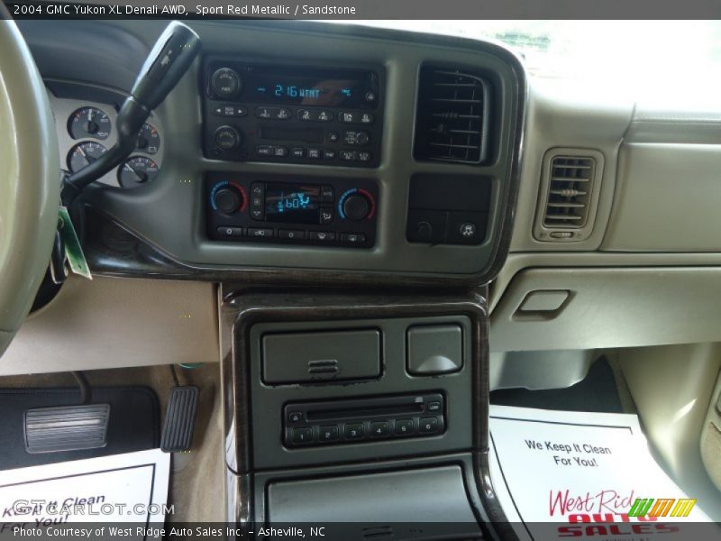 Sport Red Metallic / Sandstone 2004 GMC Yukon XL Denali AWD