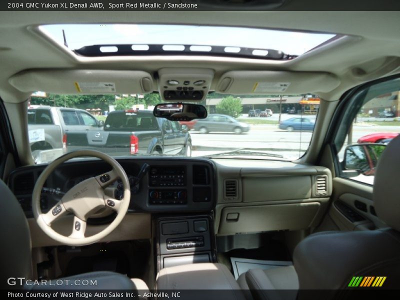 Sport Red Metallic / Sandstone 2004 GMC Yukon XL Denali AWD