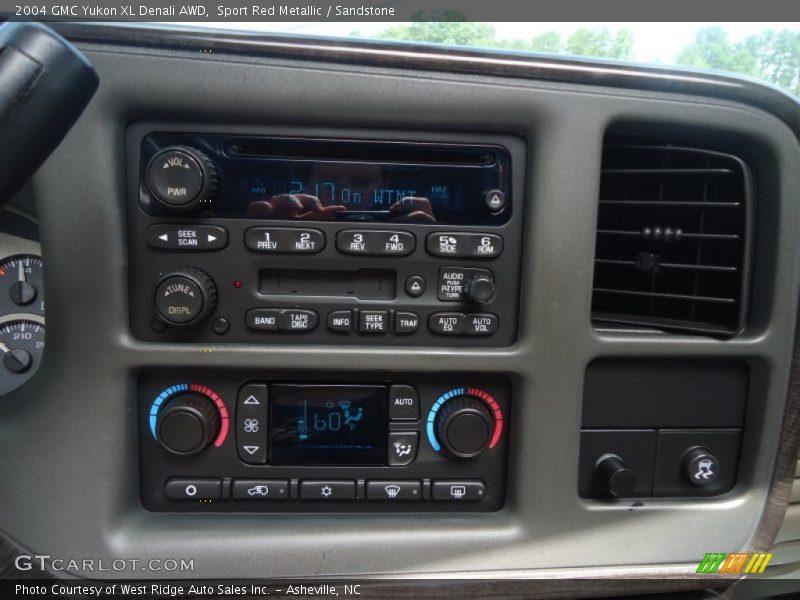 Sport Red Metallic / Sandstone 2004 GMC Yukon XL Denali AWD