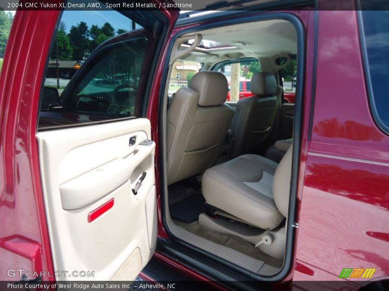 Sport Red Metallic / Sandstone 2004 GMC Yukon XL Denali AWD