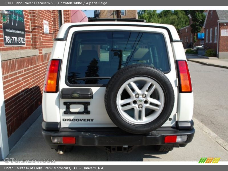 Chawton White / Alpaca Beige 2003 Land Rover Discovery SE