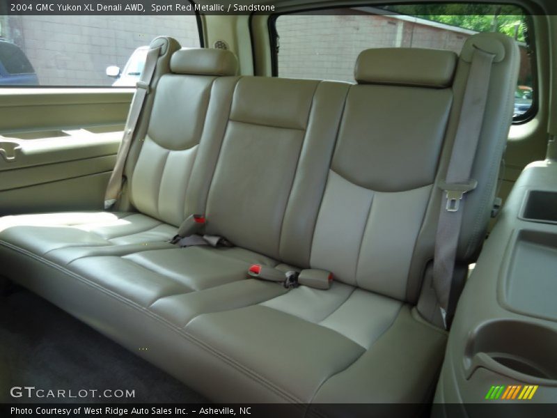 Sport Red Metallic / Sandstone 2004 GMC Yukon XL Denali AWD