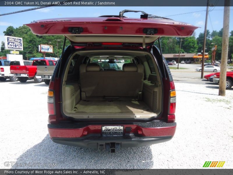 Sport Red Metallic / Sandstone 2004 GMC Yukon XL Denali AWD
