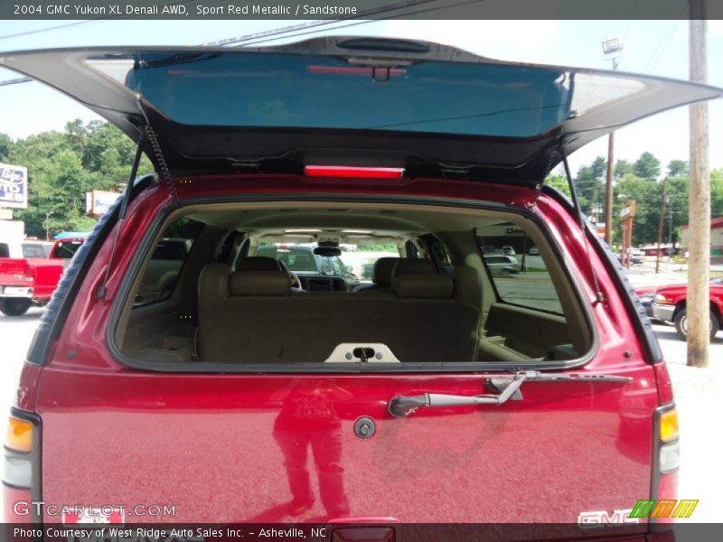 Sport Red Metallic / Sandstone 2004 GMC Yukon XL Denali AWD