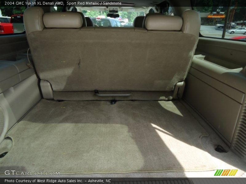 Sport Red Metallic / Sandstone 2004 GMC Yukon XL Denali AWD