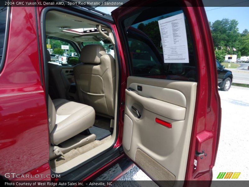 Sport Red Metallic / Sandstone 2004 GMC Yukon XL Denali AWD