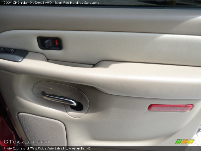 Sport Red Metallic / Sandstone 2004 GMC Yukon XL Denali AWD