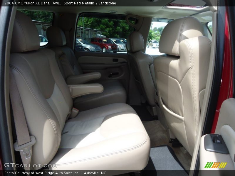 Sport Red Metallic / Sandstone 2004 GMC Yukon XL Denali AWD