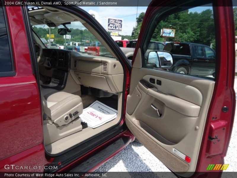 Sport Red Metallic / Sandstone 2004 GMC Yukon XL Denali AWD