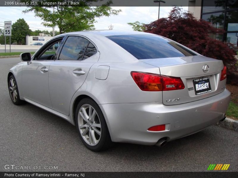 Tungsten Pearl / Black 2006 Lexus IS 350