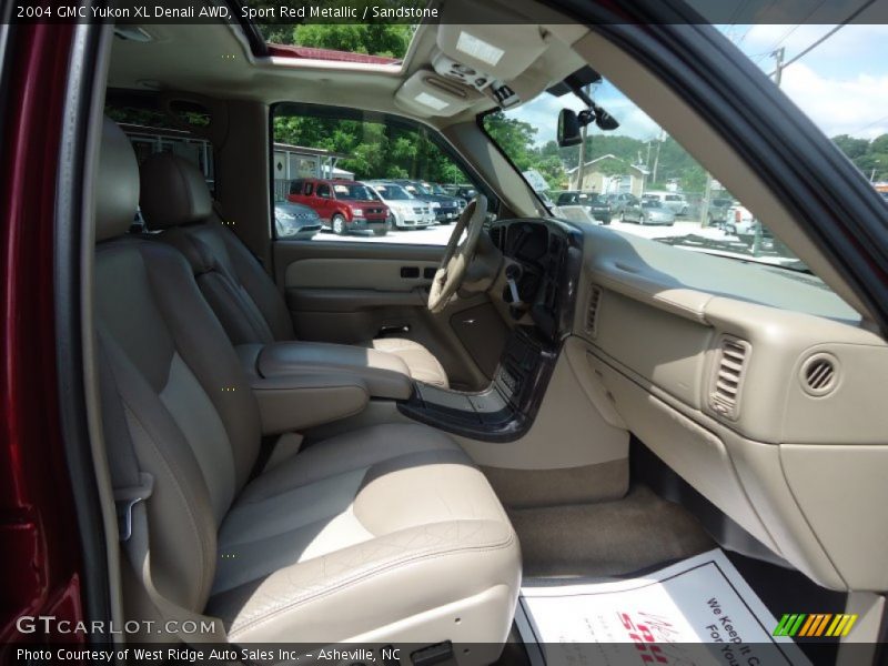 Sport Red Metallic / Sandstone 2004 GMC Yukon XL Denali AWD