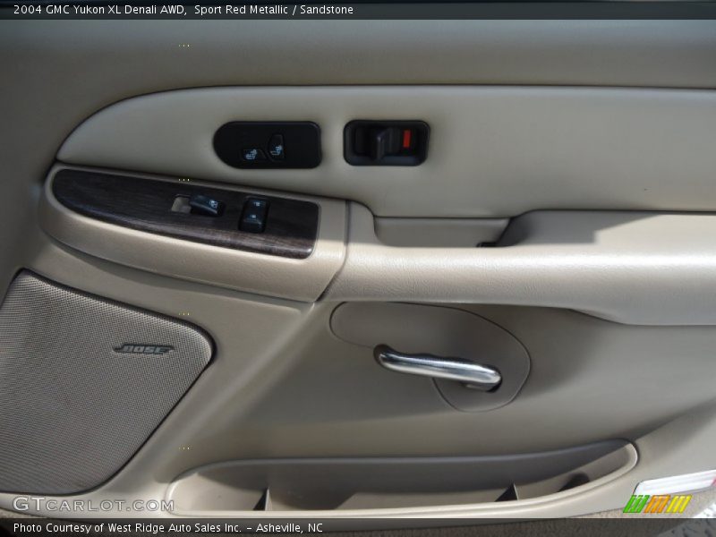 Sport Red Metallic / Sandstone 2004 GMC Yukon XL Denali AWD