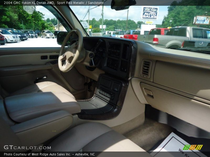 Sport Red Metallic / Sandstone 2004 GMC Yukon XL Denali AWD