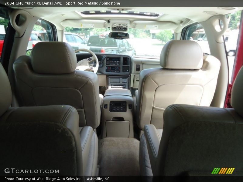 Sport Red Metallic / Sandstone 2004 GMC Yukon XL Denali AWD