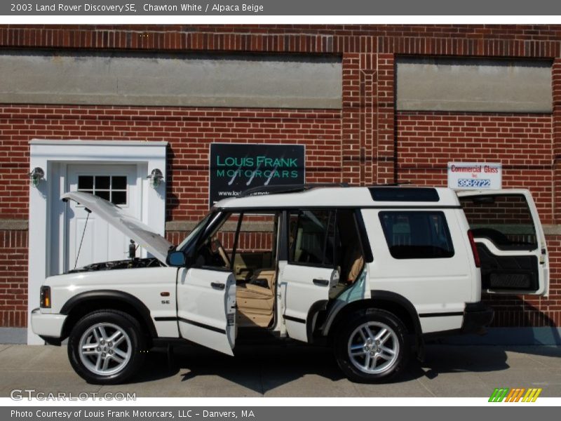Chawton White / Alpaca Beige 2003 Land Rover Discovery SE