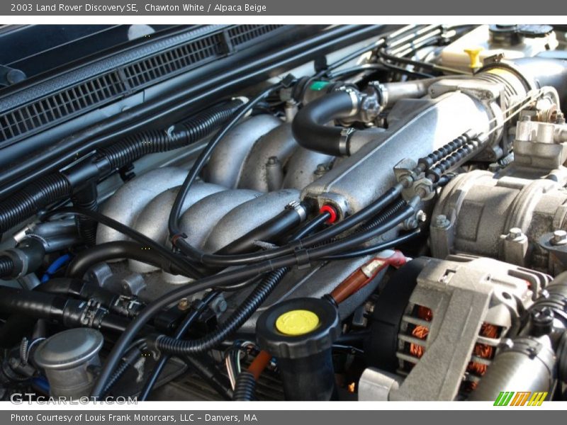 Chawton White / Alpaca Beige 2003 Land Rover Discovery SE