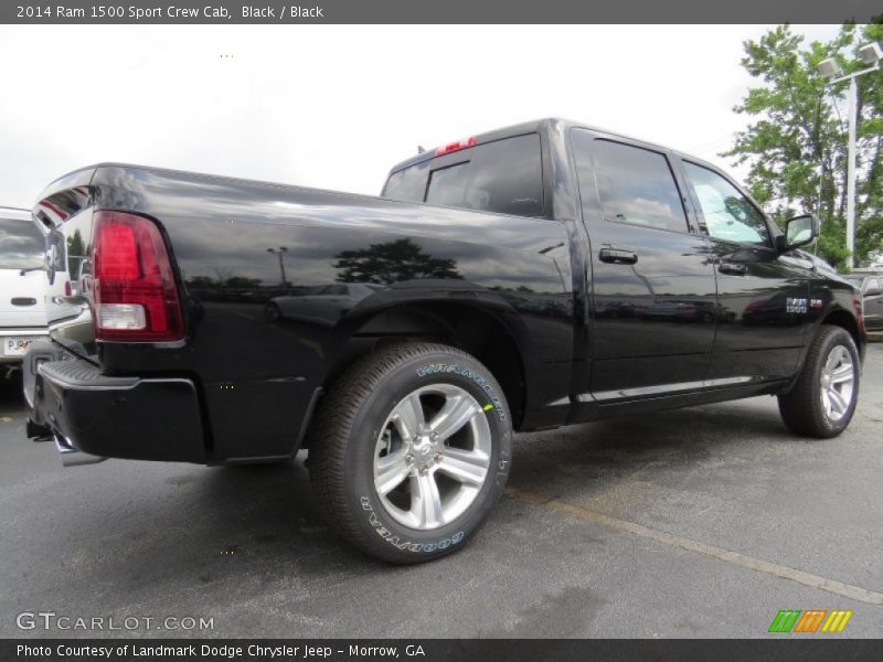 Black / Black 2014 Ram 1500 Sport Crew Cab