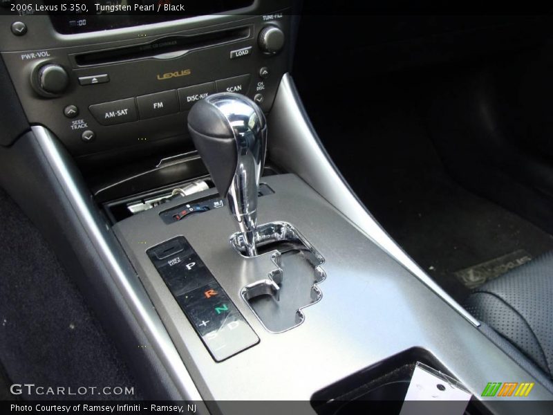 Tungsten Pearl / Black 2006 Lexus IS 350