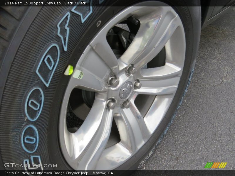 Black / Black 2014 Ram 1500 Sport Crew Cab
