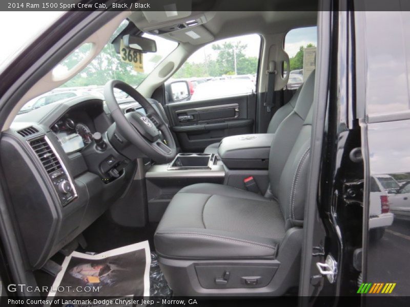 Black / Black 2014 Ram 1500 Sport Crew Cab