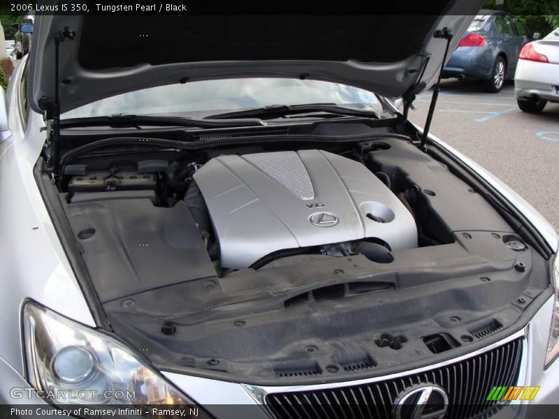 Tungsten Pearl / Black 2006 Lexus IS 350