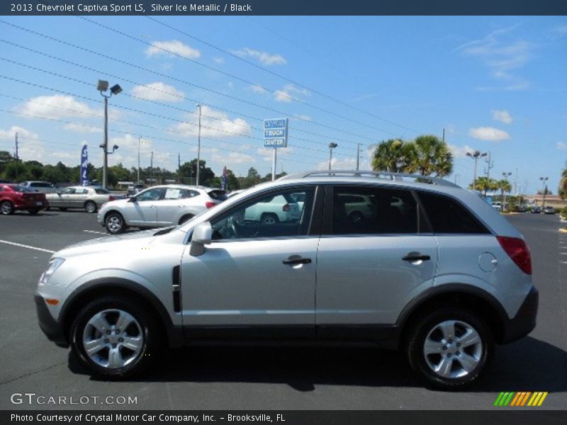 Silver Ice Metallic / Black 2013 Chevrolet Captiva Sport LS