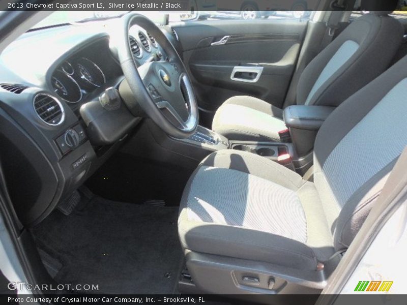 Silver Ice Metallic / Black 2013 Chevrolet Captiva Sport LS