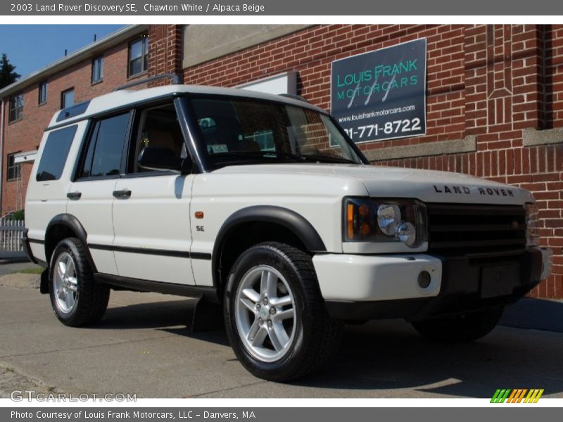 Chawton White / Alpaca Beige 2003 Land Rover Discovery SE