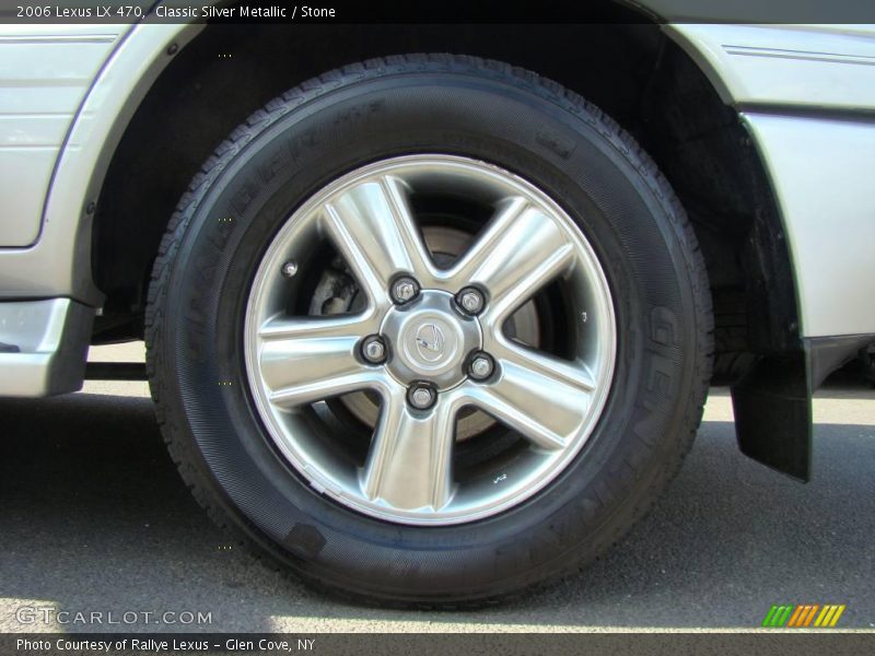 Classic Silver Metallic / Stone 2006 Lexus LX 470