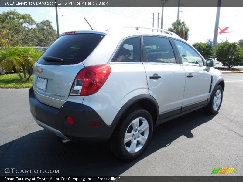 Silver Ice Metallic / Black 2013 Chevrolet Captiva Sport LS