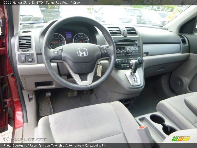  2011 CR-V EX 4WD Gray Interior