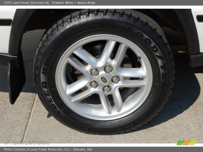 Chawton White / Alpaca Beige 2003 Land Rover Discovery SE