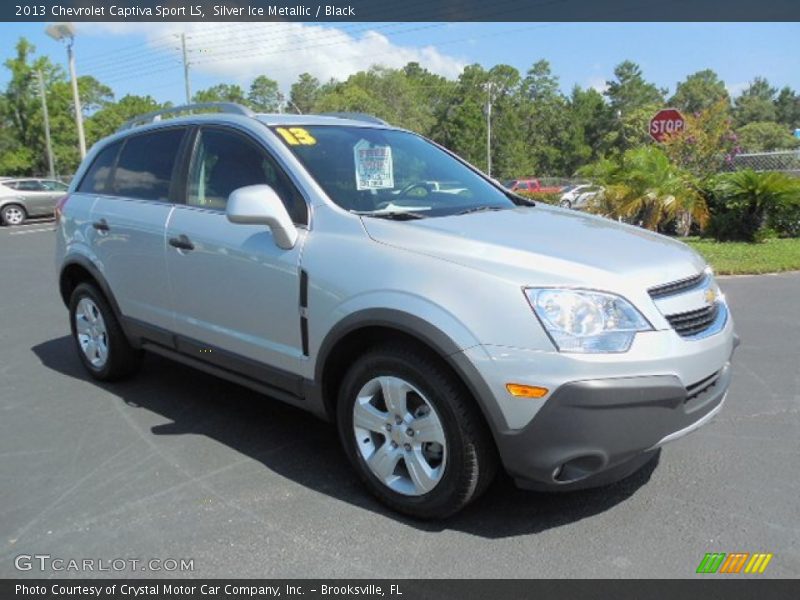 Silver Ice Metallic / Black 2013 Chevrolet Captiva Sport LS
