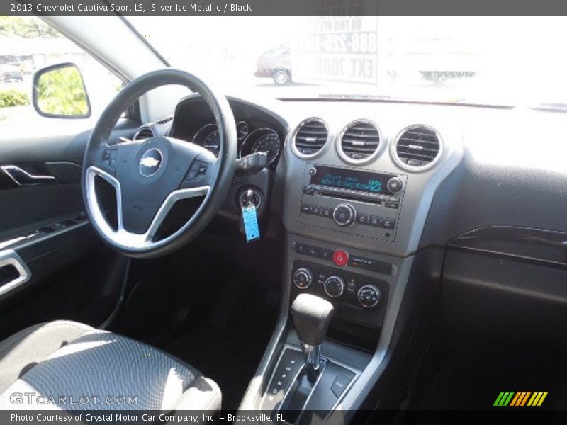 Silver Ice Metallic / Black 2013 Chevrolet Captiva Sport LS