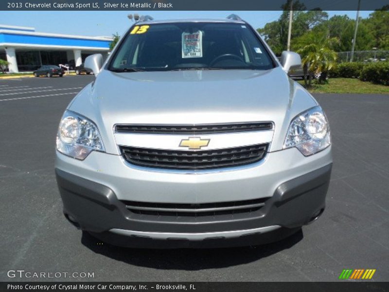Silver Ice Metallic / Black 2013 Chevrolet Captiva Sport LS